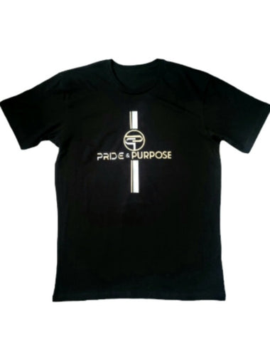 Silver and Gold Pride & Purpose Short Sleeve T-Shirt